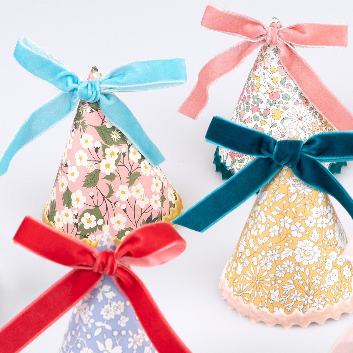 Assorted Colors Meri Meri x Liberty Party Hats