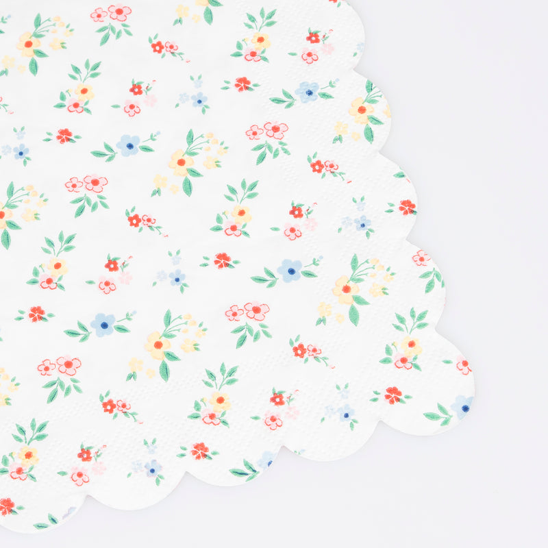 Ditsy Posy Cocktail Napkins