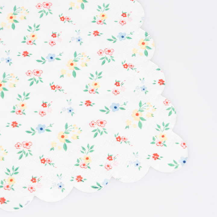 Ditsy Posy Cocktail Napkins