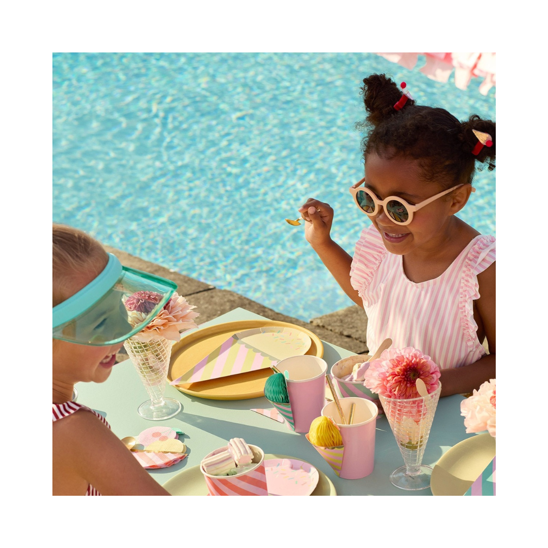 Pastel Ice Cream Sprinkles Dinner Plates