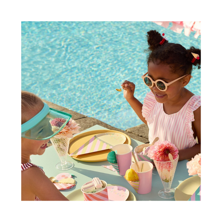 Pastel Ice Cream Sprinkles Dinner Plates