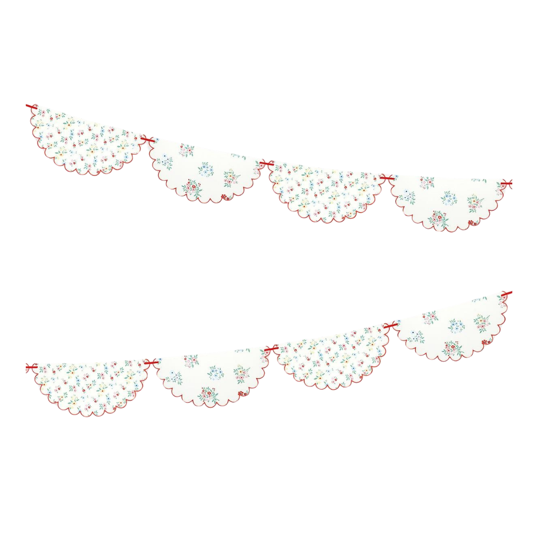Ditsy Posy Paper Garland