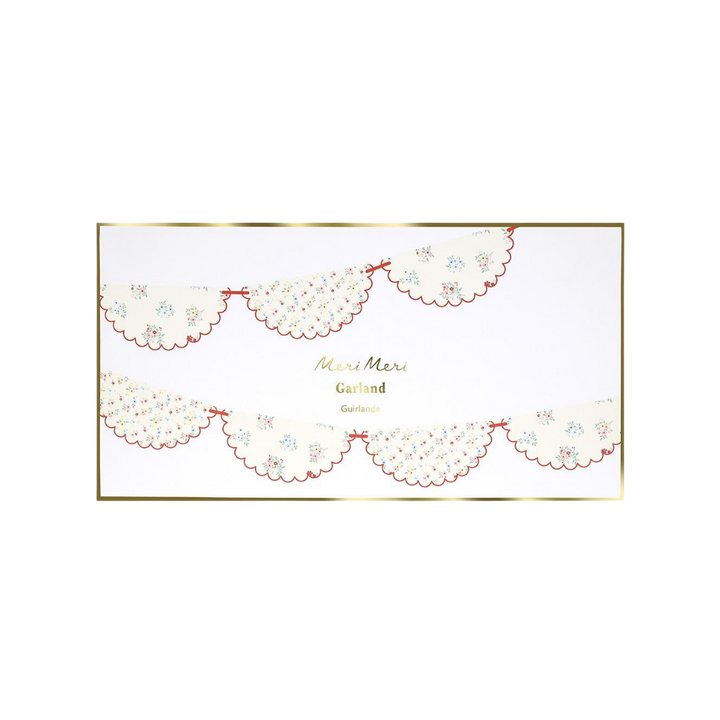 Ditsy Posy Paper Garland