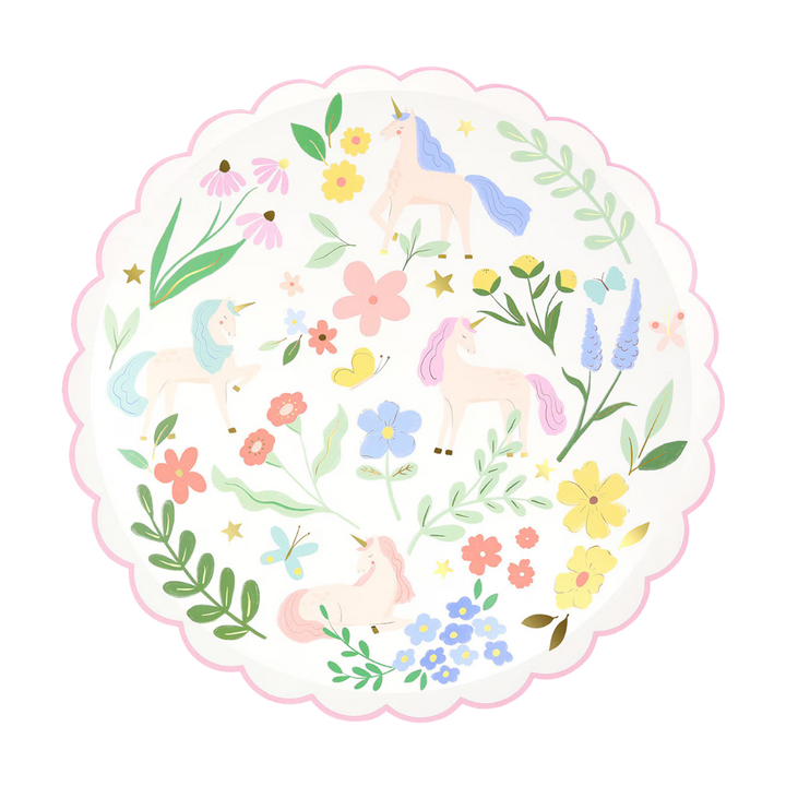 Meadows Unicorns Dinner Plates