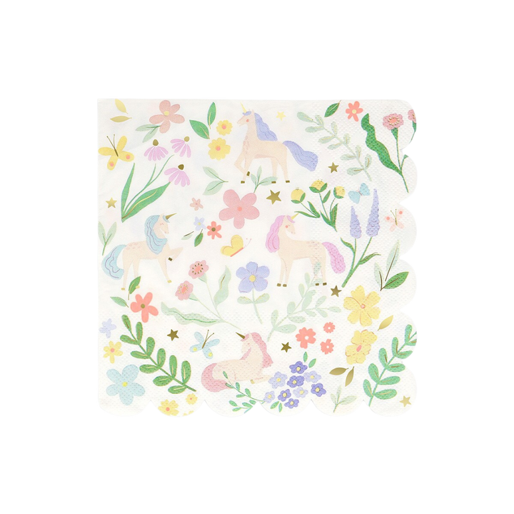 Meadow Unicorns Large Napkins