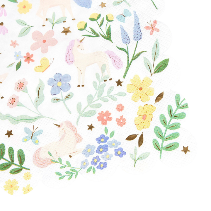Meadow Unicorns Large Napkins