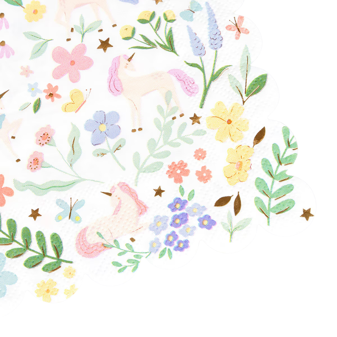 Meadow Unicorns Small Napkins