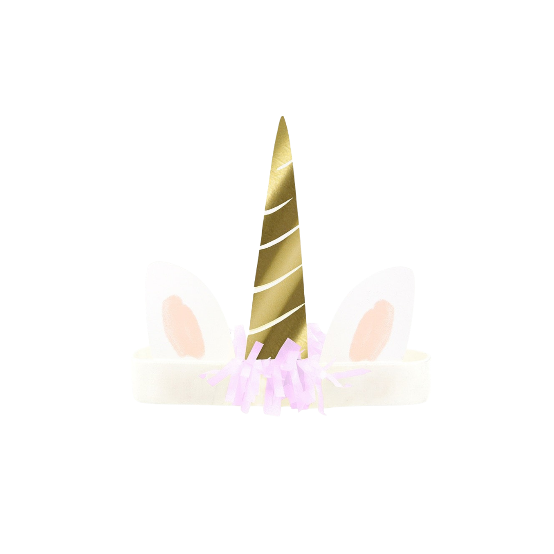 Meadow Unicorns Horn Headbands