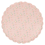 Ditsy Vintage Scallop Plates - 2 Sizes