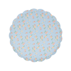 Ditsy Vintage Scallop Plates - 2 Sizes