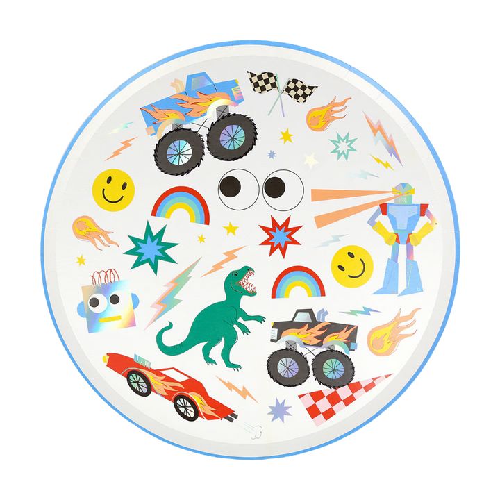 Toybox Icon Dinner Plates