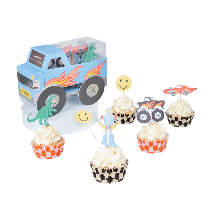 Monster Truck Cupcake Kit