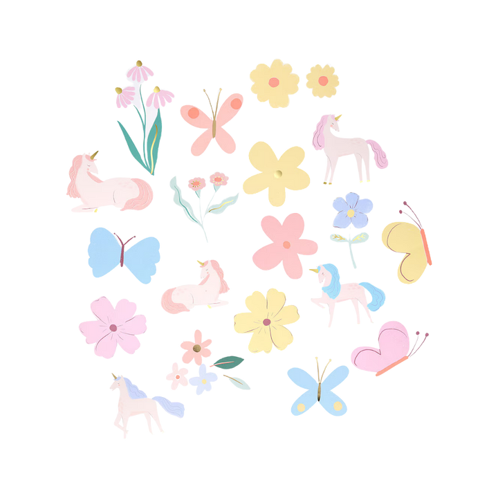 Unicorn Shaped Stickers