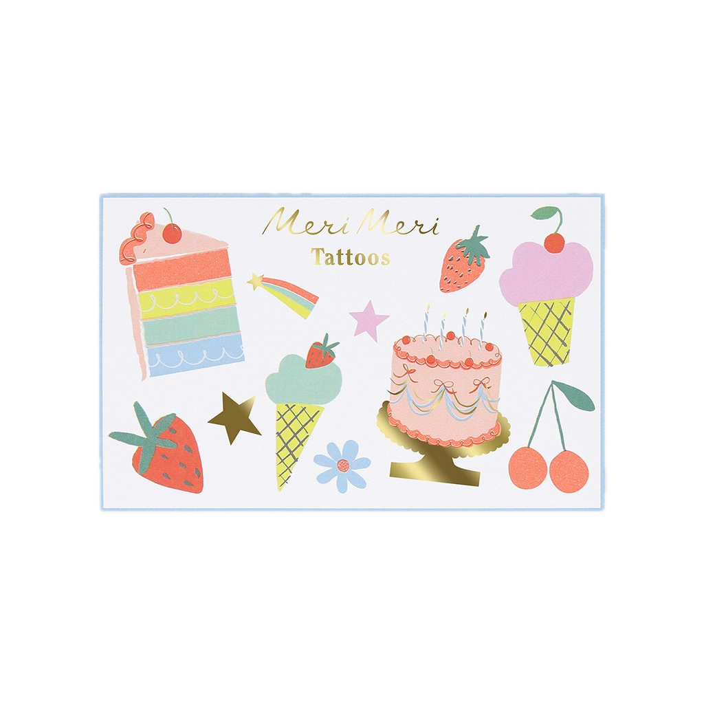 Birthday Temporary Tattoos