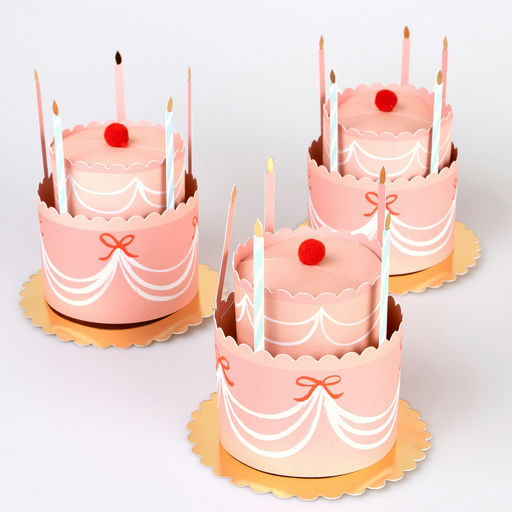 Pink Birthday Cake Party Hat