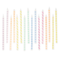 Pastel Patterned Candles