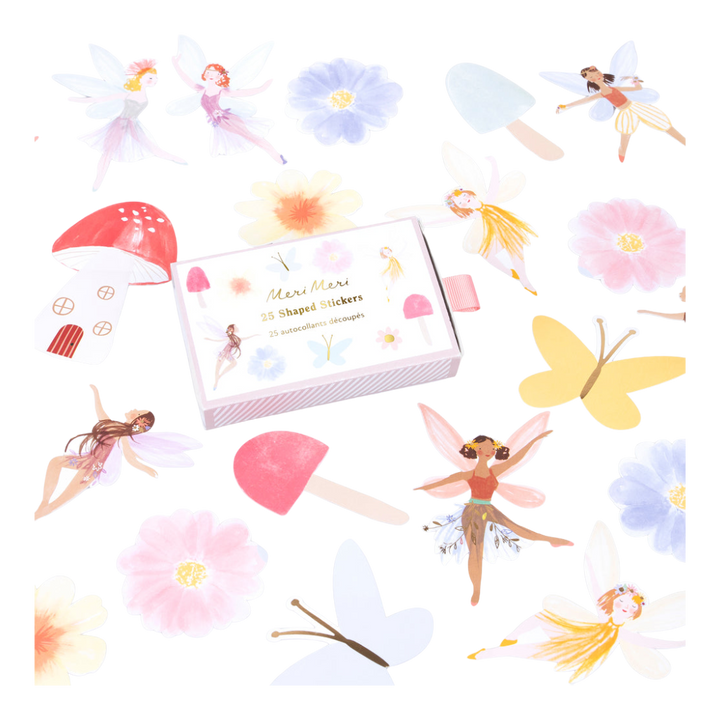 Fairy Shaped Stickers - 25 pcs