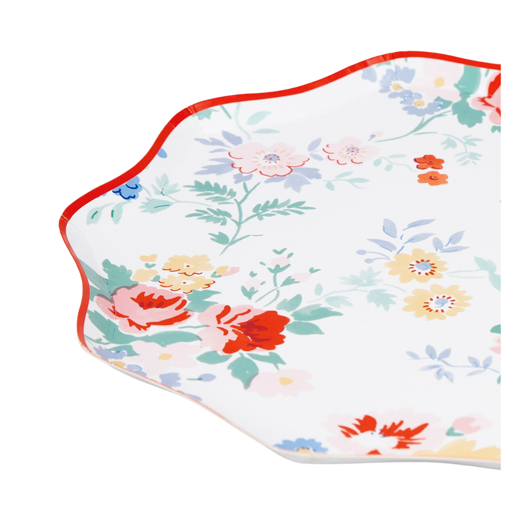 Vintage Floral Side Plates