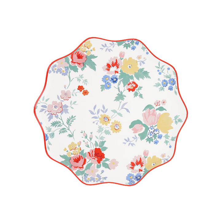 Vintage Floral Side Plates