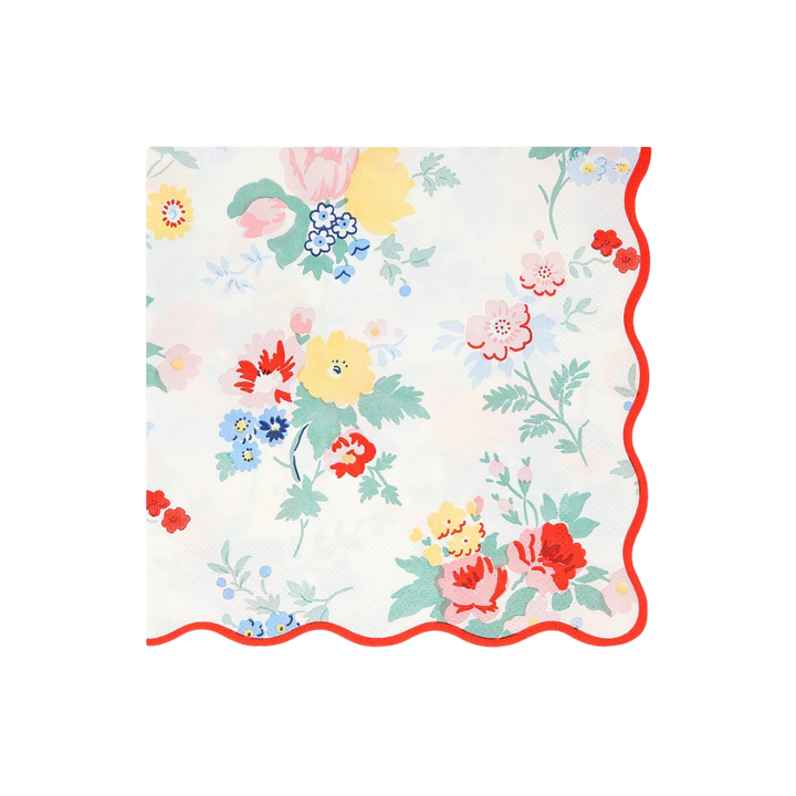 Vintage Floral Large Napkins