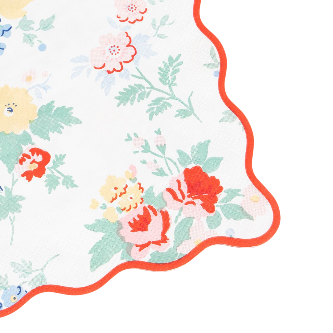Vintage Floral Large Napkins