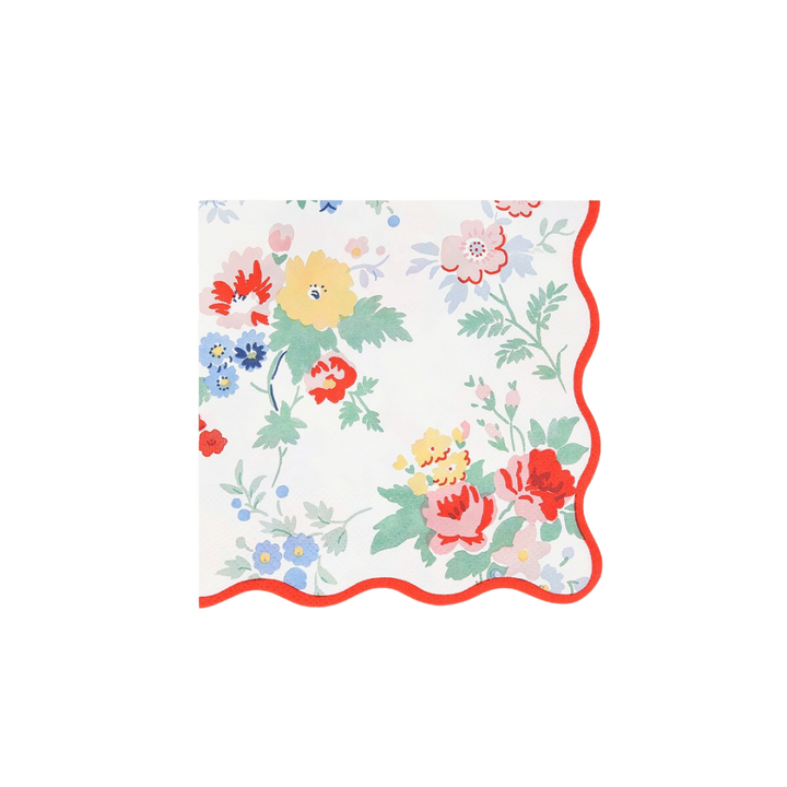 Vintage Floral Small Napkins