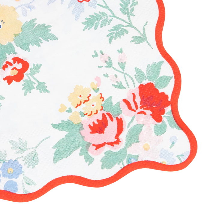 Vintage Floral Small Napkins