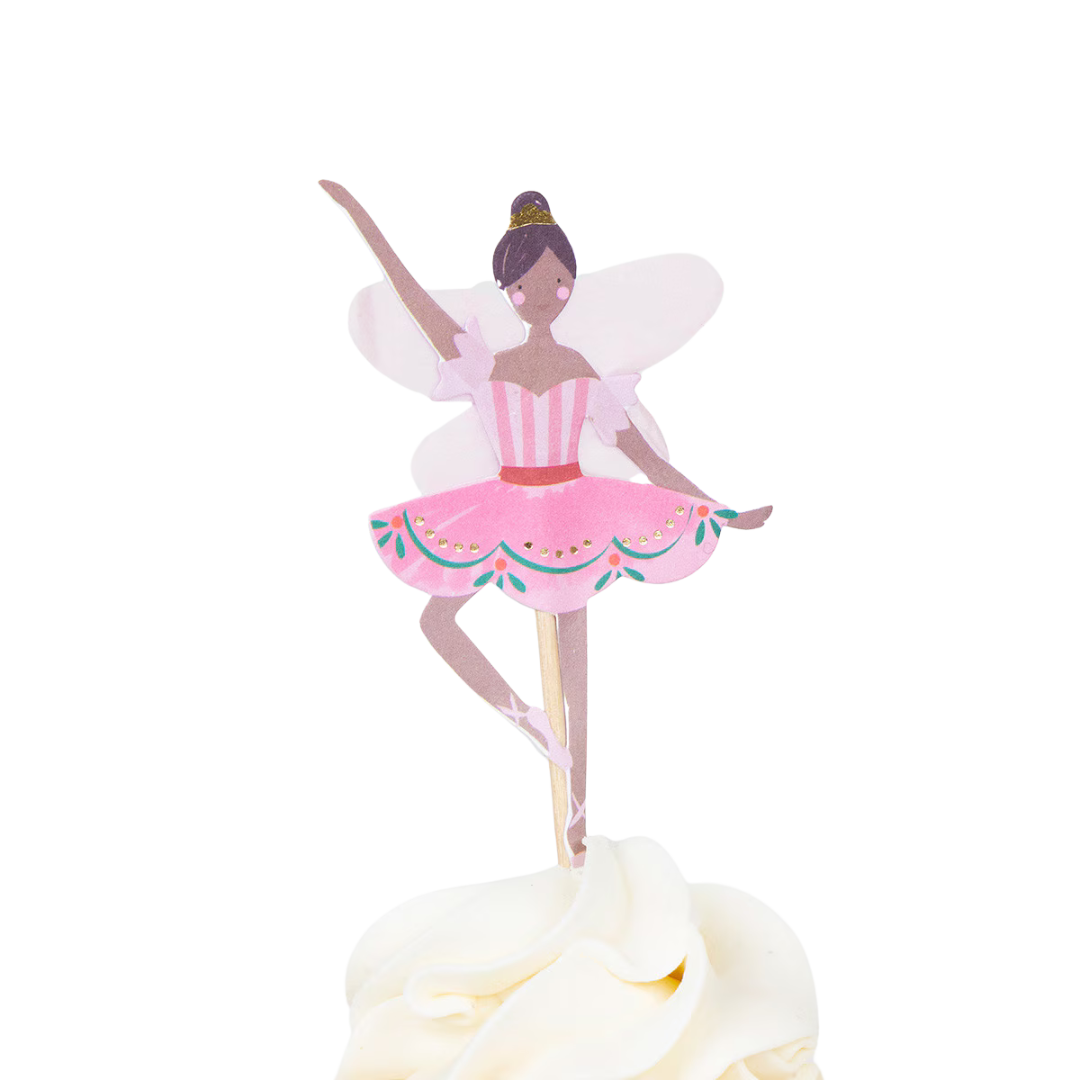 Multicolor Nutcracker Ballet Cupcake Kit - 24 pcs