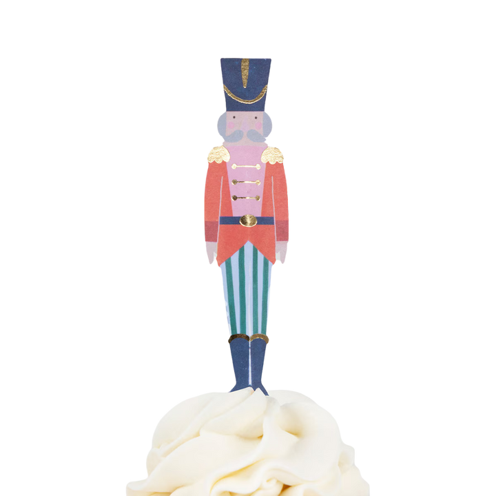 Multicolor Nutcracker Ballet Cupcake Kit - 24 pcs