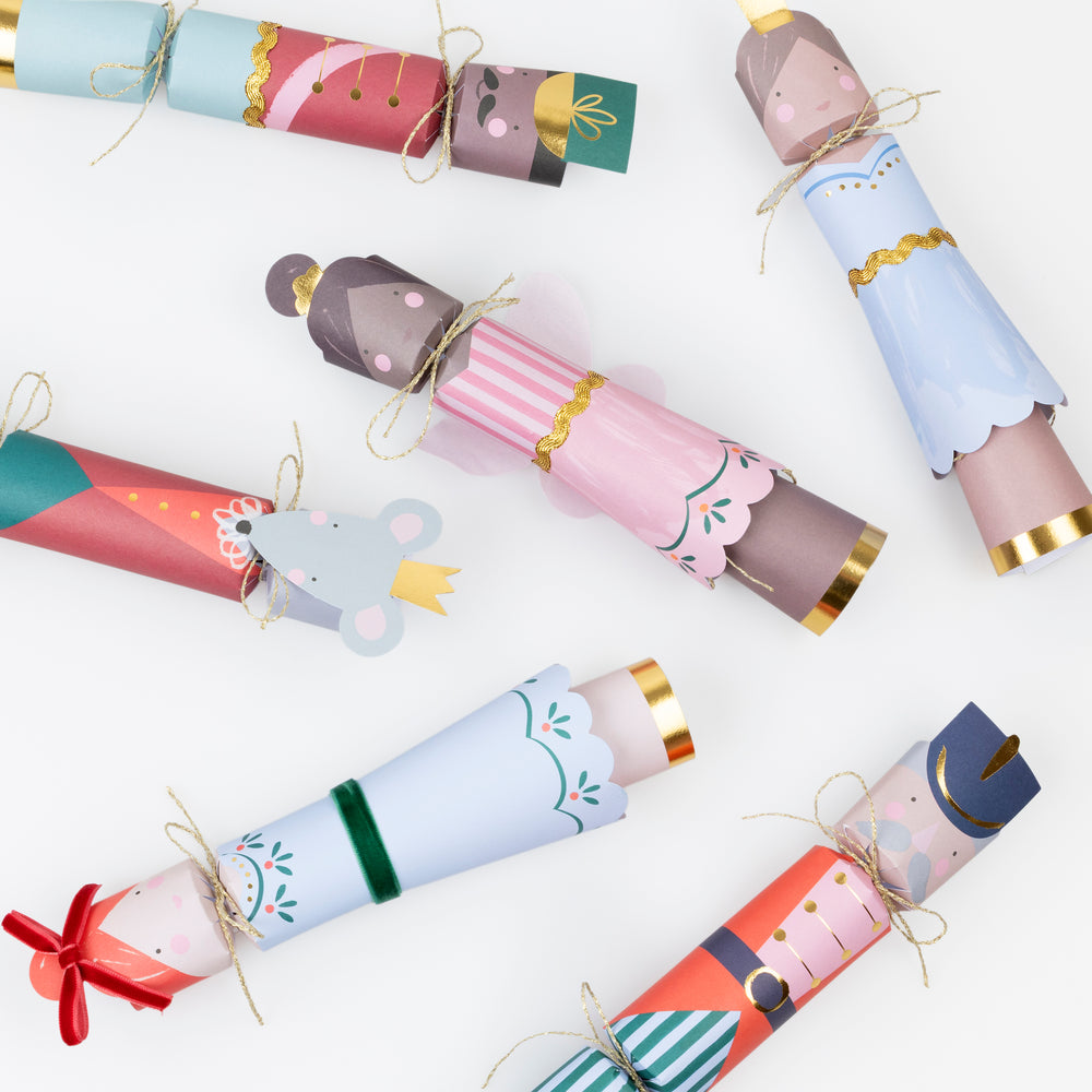 Multicolor Nutcracker Ballet Crackers