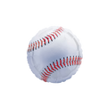 White red baseball jumbo foil balloon for sports birthday theme from Parte Haus party supply store in Bethesda MD