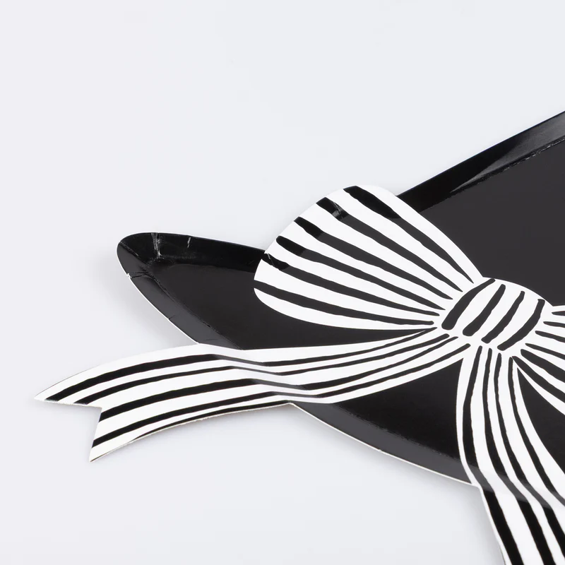 Black Witch Hats Large Dinner Plates