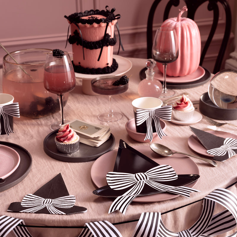 Black Witch Hat Dinner Napkins