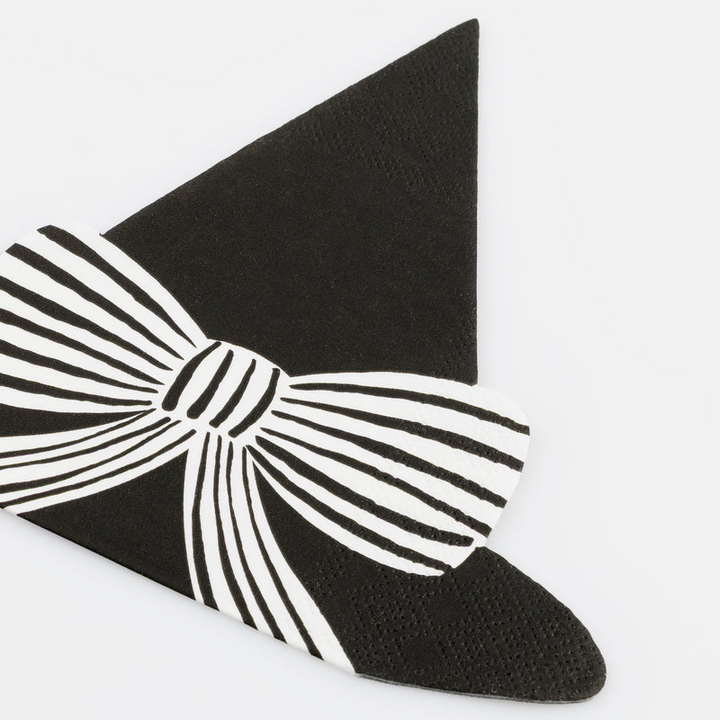 Black Witch Hat Dinner Napkins