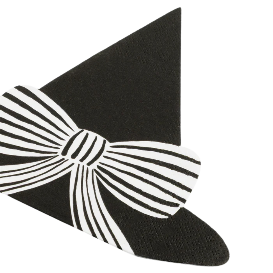 Black Witch Hat Dinner Napkins
