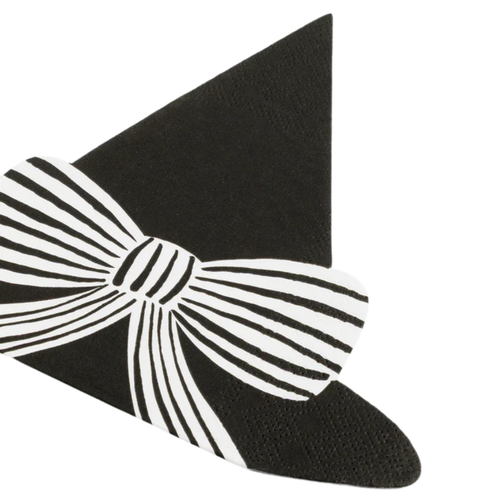 Black Witch Hat Dinner Napkins