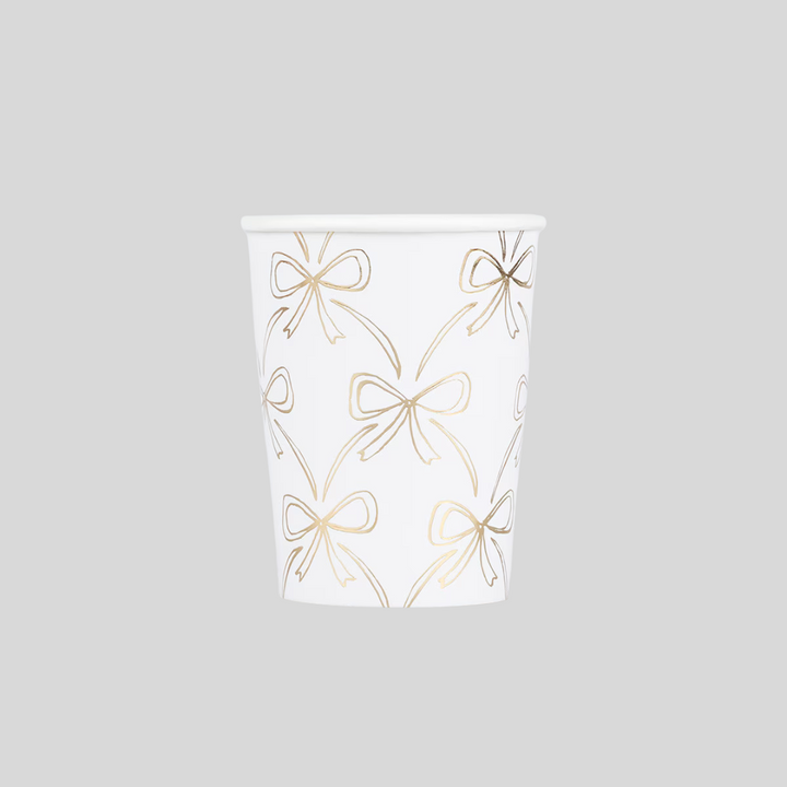 Gold Bow Cups