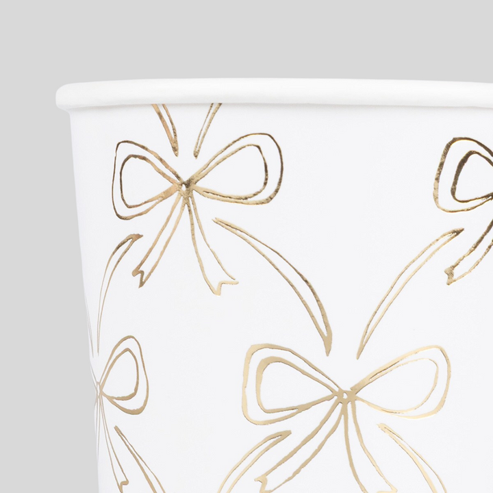 Gold Bow Cups