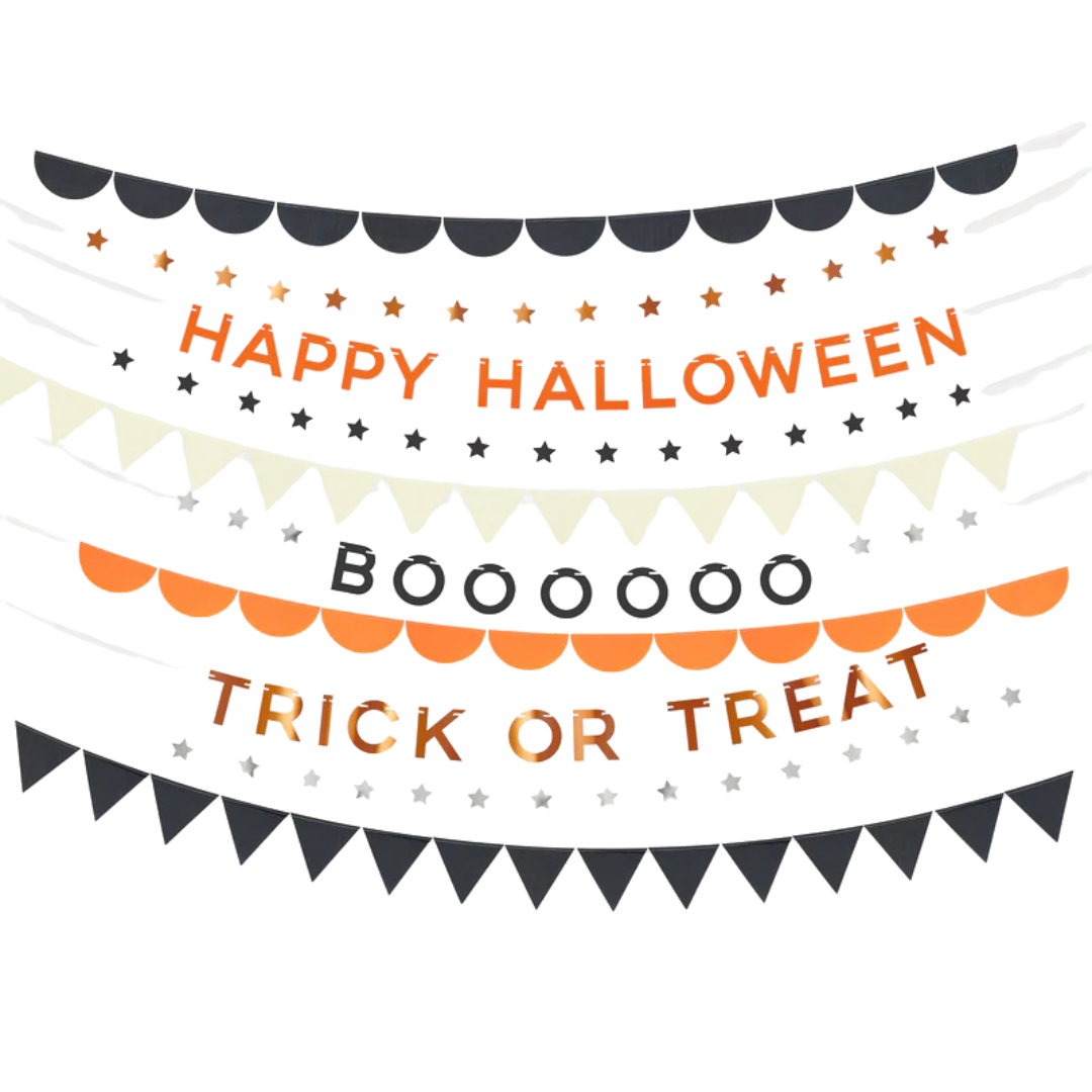 Multicolor Halloween Garland Set
