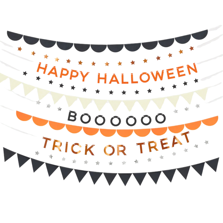 Multicolor Halloween Garland Set