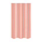 Pink striped paper napkin with scalloped edge for birthday theme from Parte Haus party supply store in Bethesda MD