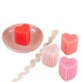 Liberty Scalloped Heart Candles