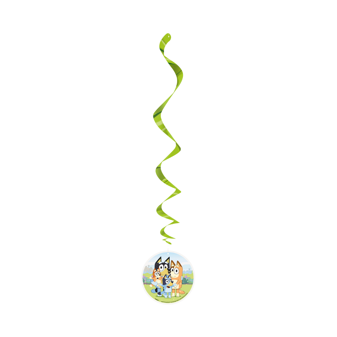 Bluey Hanging Swirl Decorations