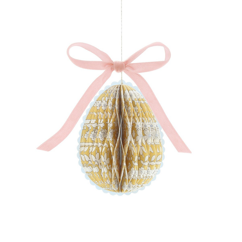 Liberty Paper Honeycomb Egg Decorations
