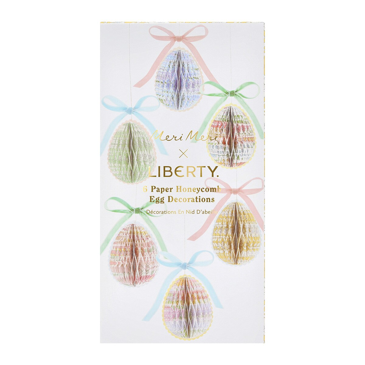 Liberty Paper Honeycomb Egg Decorations