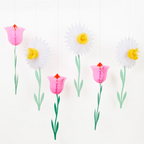 Spring Honeycomb Flower Decorations