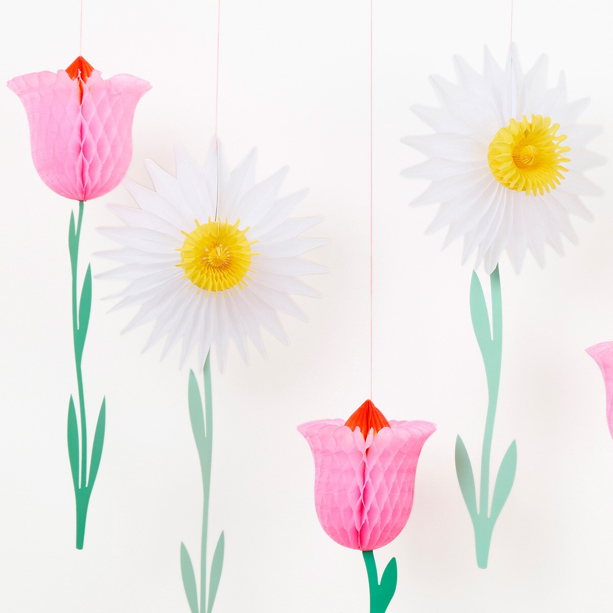 Spring Honeycomb Flower Decorations