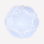 Blue Rococo Side Plates