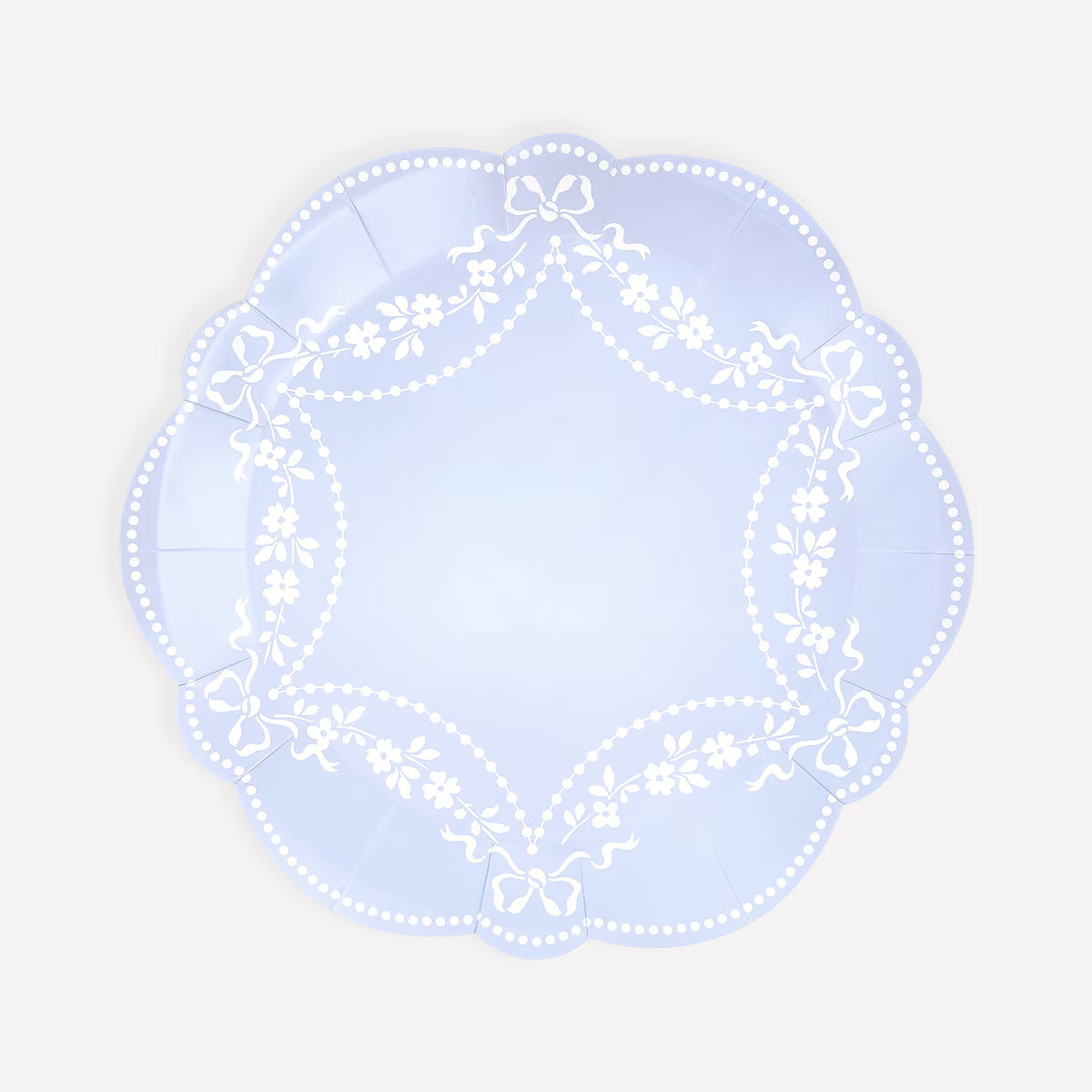 Blue Rococo Side Plates