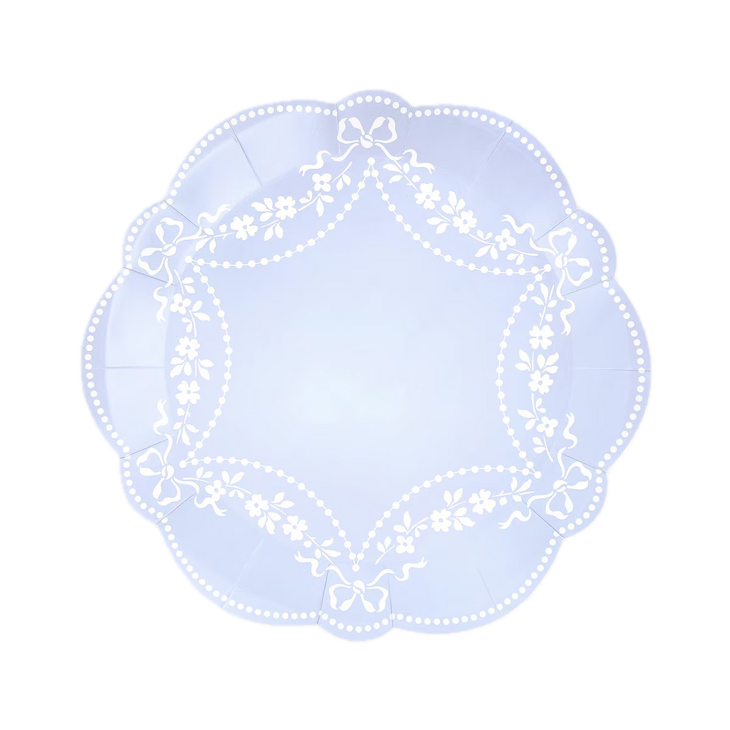 Blue Rococo Side Plates